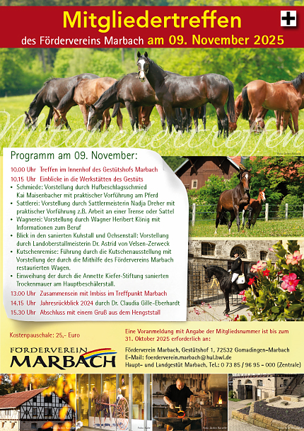 Förderverein Marbach Mitgliederverein 2025